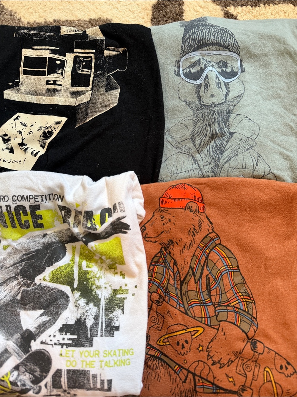 4 Cat and Jack Long Sleeve T’s